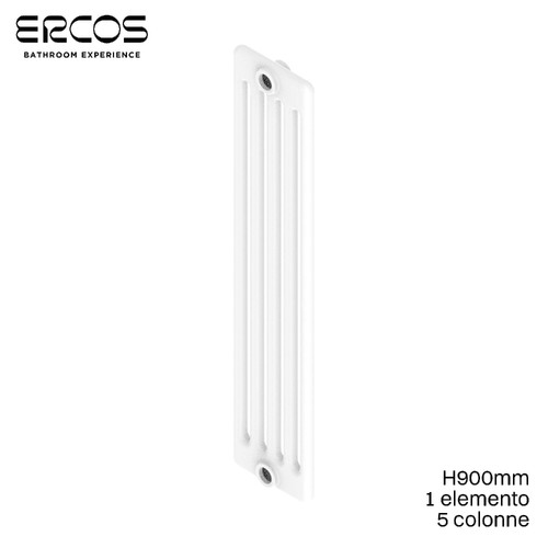 Radiateur tubulaire blanc - , en