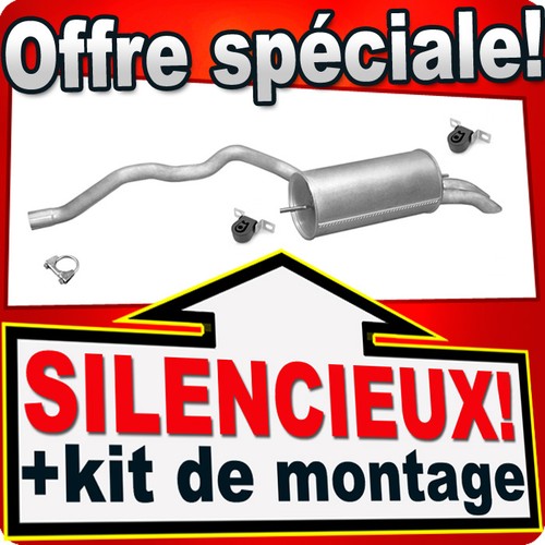 Silencieux arriere pour t4 - silencieux,