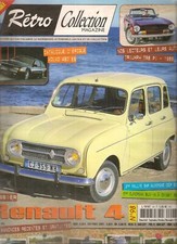 RETRO COLLECTION 98 DOSSIER RENAULT 4 R4 R4L TRIUMPH TR6 PI 1969 VOLVO 480 ES