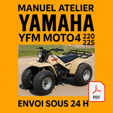 Manuel Atelier Yamaha YFM Moto