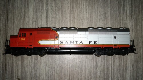 Locomotive diesel santa fe - diesel, du