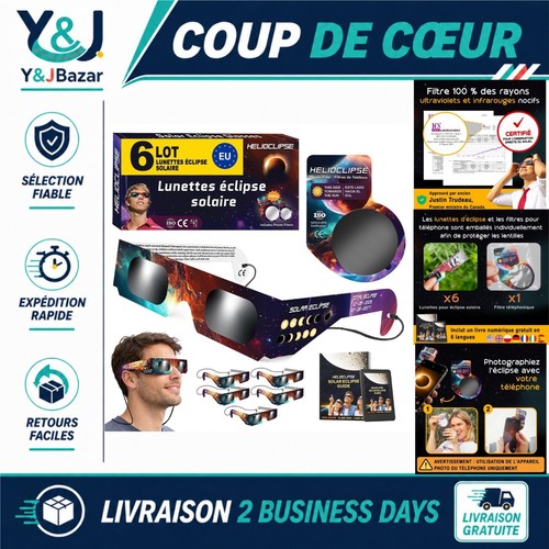 Lunettes éclipse solaire