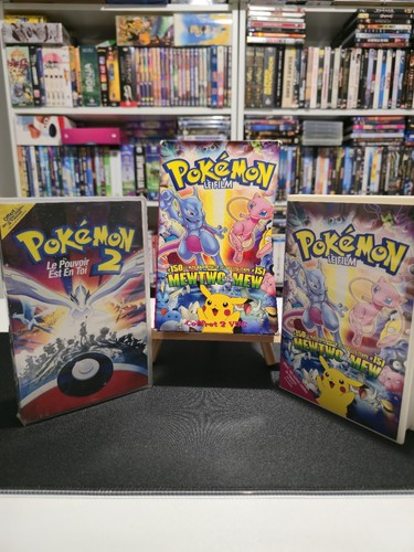 Rare coffret vhs pokémon - vhs,