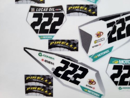 Kit déco motocross - déco, miniature