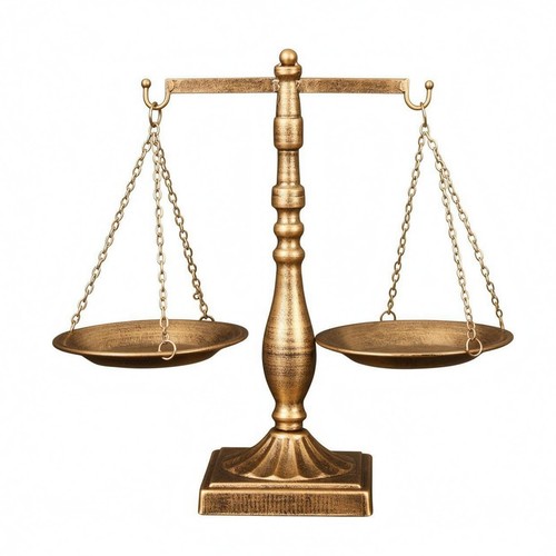 Balance rétro métallique - balance,