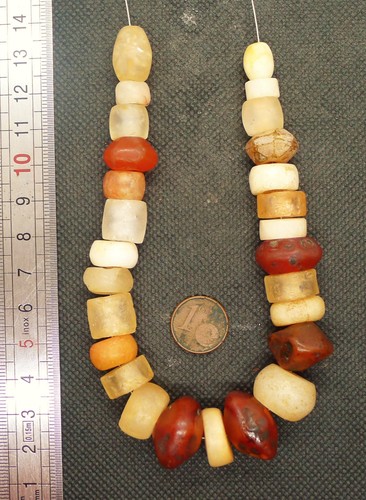 24cm lot perles quartz - 24cm,