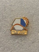 pin's edf gdf services aurore