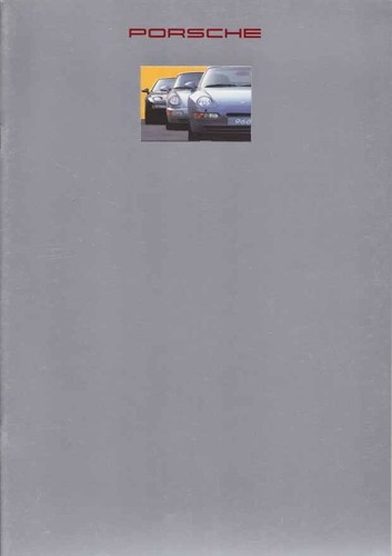 Catalogue brochure porsche - catalogue,