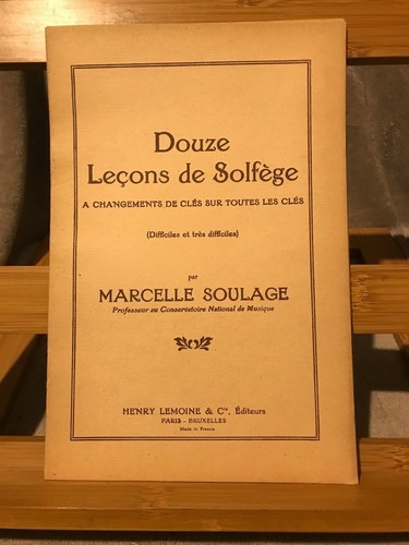 Marcelle soulage douze lecons - douze,