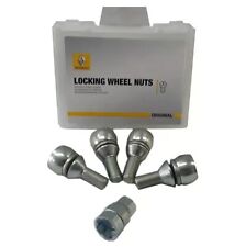 Kit boulons de roue antivol M14 x1,5  Renault Dacia d'origine OEM 7711239102