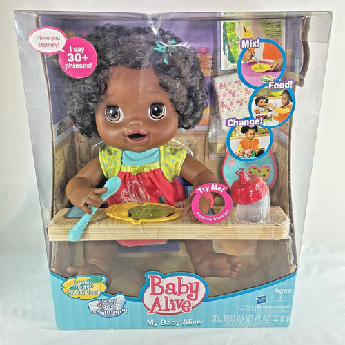 Baby alive black doll - my,