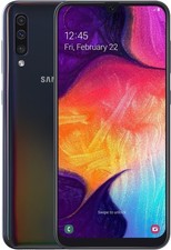 SAMSUNG Galaxy A50 128 Go Noir Reconditionné Très bon état