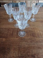 6 Verres A Vin Rouge Cristal