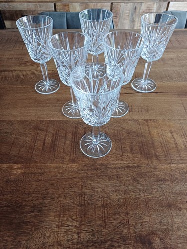 Verres vin rouge cristal - 6,