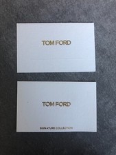 Cartes Tom Ford et Tom Ford Signature Collection
