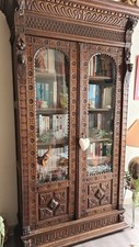 Armoire vitrée de style hollandais