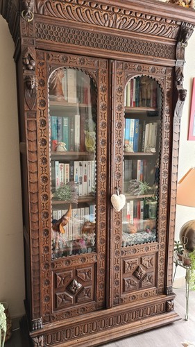 Armoire vitrée style - vitrée, de