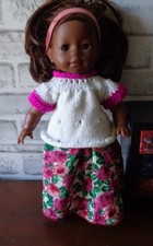 vêtements  corolle 34 Cm ou 36 cm perle ou mademoiselle jupe pull  NEUF