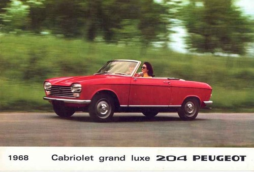 Catalogue brochure peugeot 204 - catalogue,
