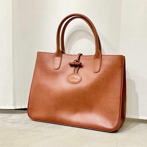 Longchamp roseau leather tote - longchamp,
