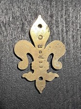 Fleur De Lys Insigne Politique Action Française 1940 ? Code Fabricant