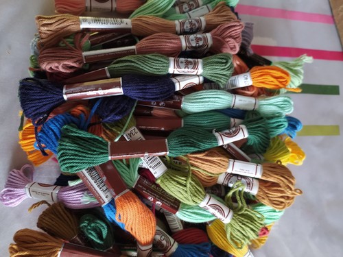 Lot coton retors mat - retors,
