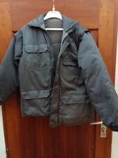 Veste/manteau rembourré vert foncé /gilet non porté taille S