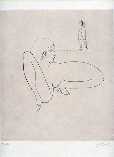 Bellmer hans gravure - gravure, 1973