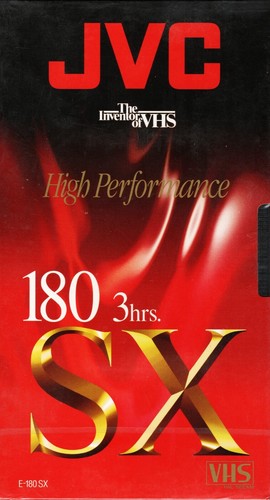 Cassette vhs vierge jvc 180 - cassette,