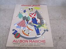 catalogue jouets et étrennes. Au bon Marché , Paris- Décembre 1935