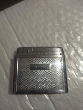 Briquet Vintage Collection Gaz Silver Match Patent Counpound