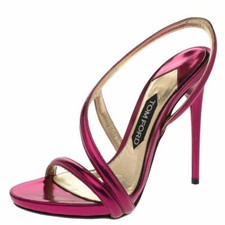 Tom Ford Metallic Pink Leather
