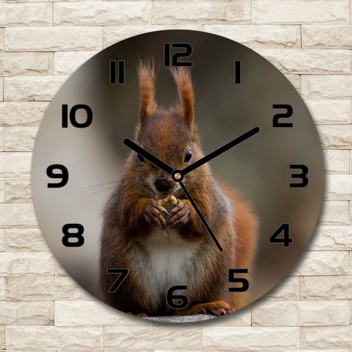 Tulup horloge murale verre - horloge,