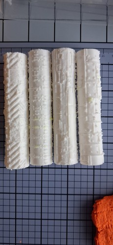 Lot rouleaux texturer - lot, 4