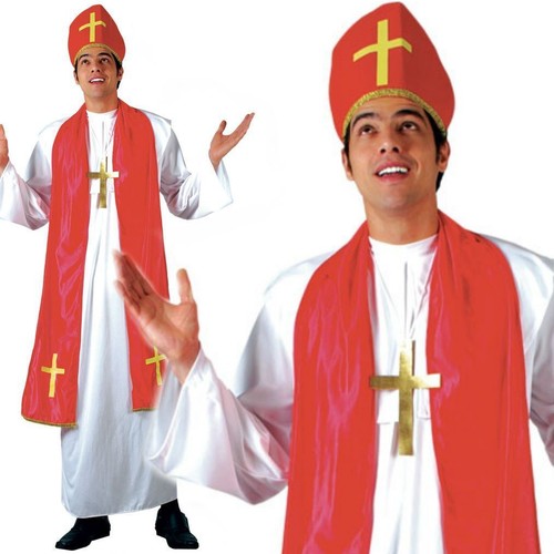 Costume prêtre évêque - costume, de