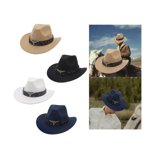Chapeau cowboy large - de, à