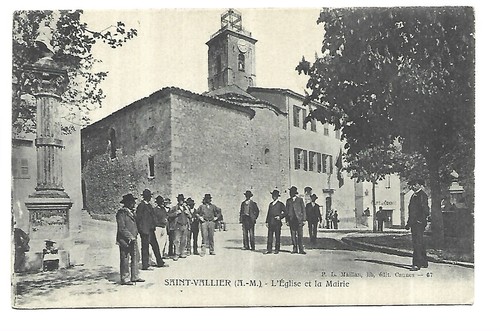 Saint vallier eglise et - ,