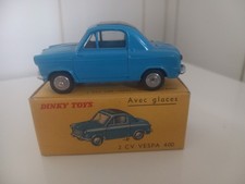 DINKY TOYS 2 CV VESPA + BOITE