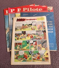 Lot 5 Magazines PILOTE 1961