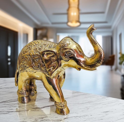 Statue animale éléphant - Éléphant, en