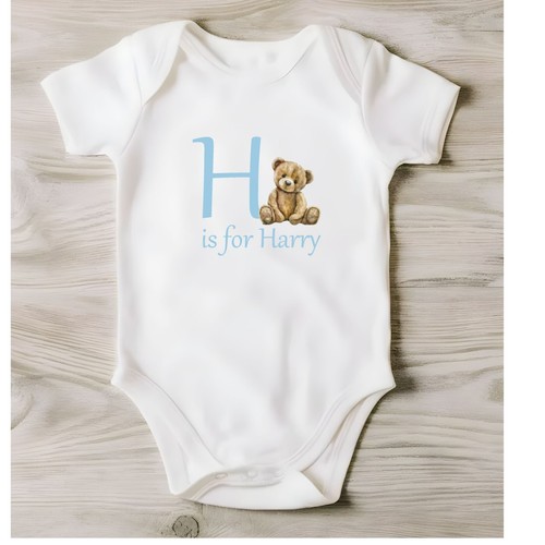 Teddy bear personalised baby - bear,