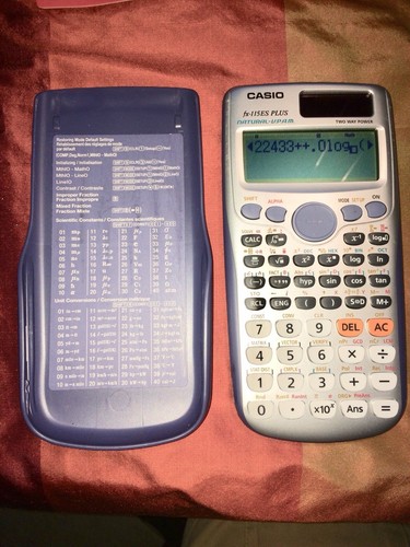 Pre owned casio 115es plus - pre-owned,