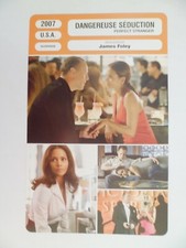 CARTE FICHE CINEMA 2007 DANGEREUSE SEDUCTION Halle Berry Brice Willis G.Ribisi