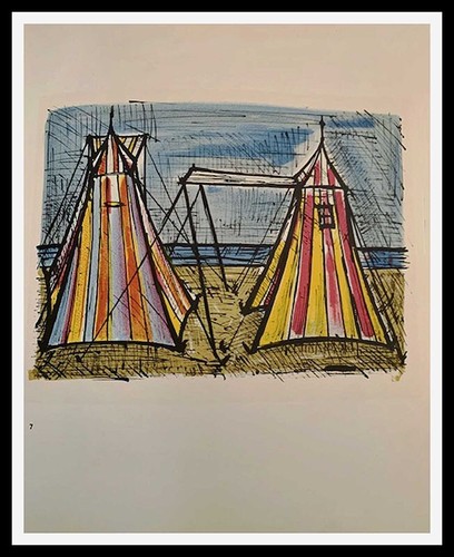 Bernard buffet les tentes - buffet, :