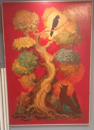 Tableau ancien cubiste cubisme - tableau,
