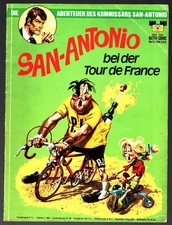 SAN-ANTONIO BD EN ALLEMAND # BEI DER TOUR DE FRANCE # 1975 EGE
