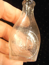 ANCIEN BIBERON A SOUPAPE GRANDJEAN  BOUTEILLE VERRE SOUFFLE JG 1886