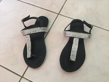 Sandales PIMKIE pt 38 noir strass