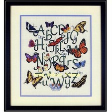 Kit USA " Butterfly Alphabet "