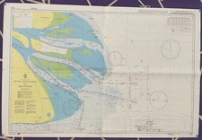 Amirauté 1602 Chine Chang Jiang Extérieur Approches À Shanghai Maritime Carte